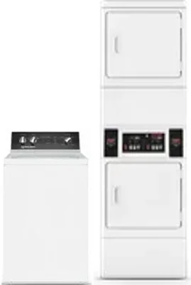 Side by Side Washer & Dryer Set